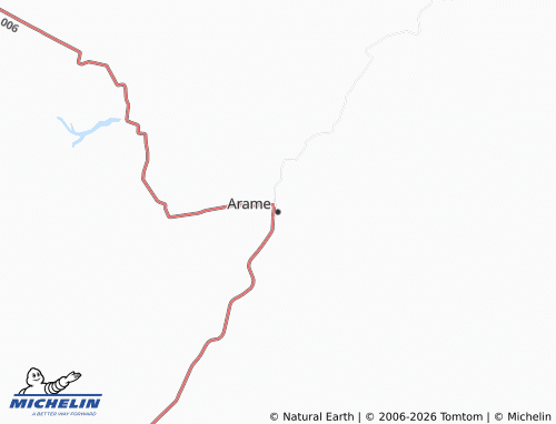 MICHELIN Arame map - ViaMichelin