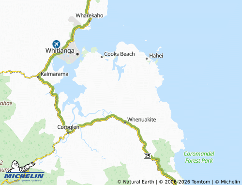 Mapa MICHELIN Purangi - ViaMichelin