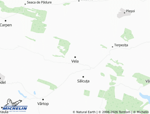 Carte MICHELIN Vela - ViaMichelin