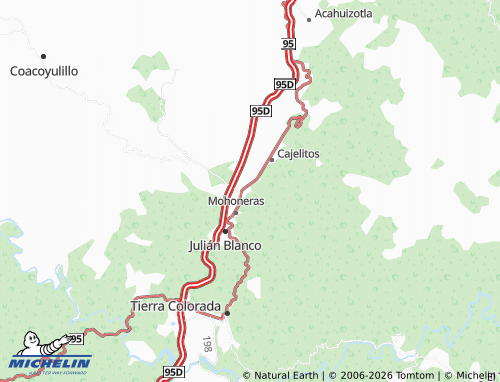 Mappa MICHELIN Cuauhtémoc - ViaMichelin