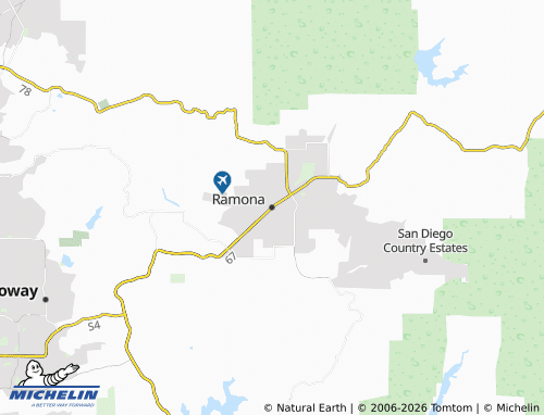 Mappa MICHELIN Ramona - ViaMichelin