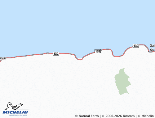 Carte MICHELIN Rivière-à-Claude - ViaMichelin
