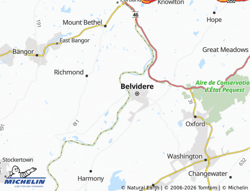 Mappa MICHELIN Riverton - ViaMichelin