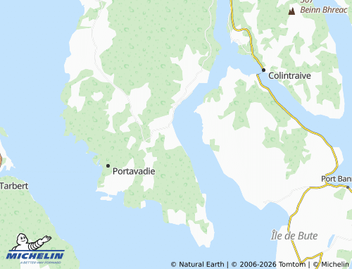 Mappa MICHELIN Kames - ViaMichelin