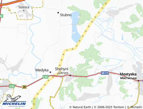 MICHELIN Butsiv map - ViaMichelin