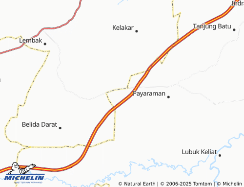 MICHELIN Paya Besar map - ViaMichelin