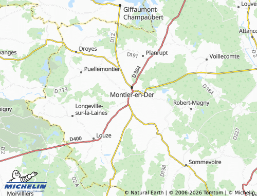 Mapa MICHELIN Ceffonds - ViaMichelin