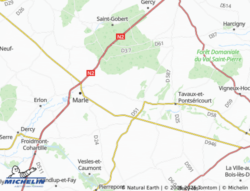Mappa MICHELIN Cilly - ViaMichelin