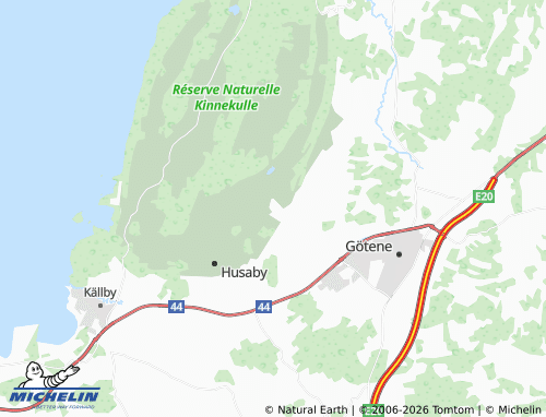 Carte MICHELIN Kinne-Kleva - ViaMichelin