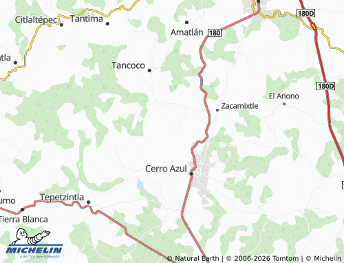 Mapa MICHELIN Toteco - ViaMichelin