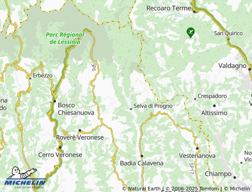 MICHELIN Bernardi map - ViaMichelin