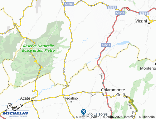 Carte MICHELIN Leva - ViaMichelin