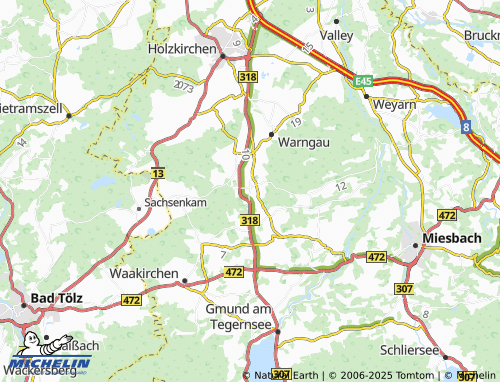 MICHELIN Reitham map - ViaMichelin