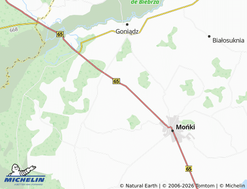 Carte MICHELIN Rybaki - ViaMichelin
