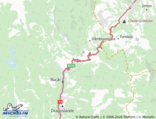 MICHELIN Podu Dâmboviței map - ViaMichelin