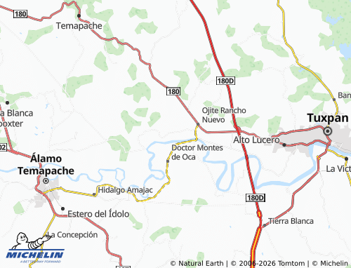 Mapa MICHELIN Tampiquillo - ViaMichelin