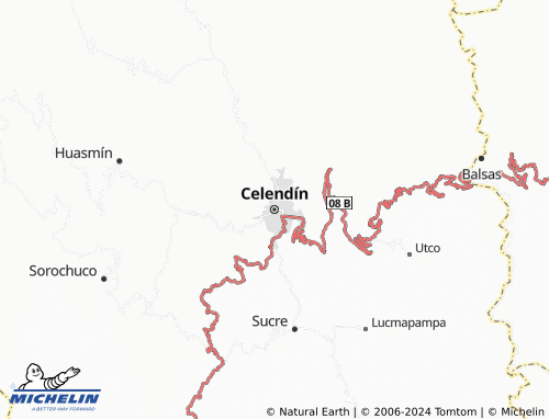 Mapa MICHELIN Celendín - ViaMichelin