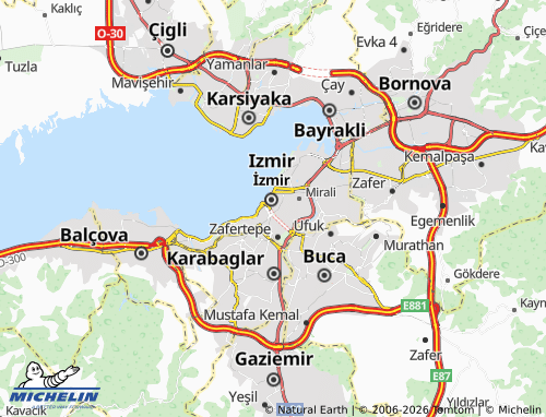 MICHELIN Odunkapı map - ViaMichelin