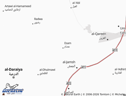 Mapa MICHELIN Esam - ViaMichelin