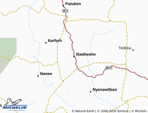 Mapa MICHELIN Slasliwahn - ViaMichelin