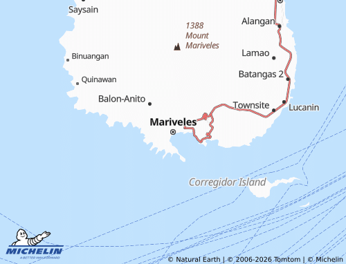 Mappa MICHELIN Mariveles - ViaMichelin