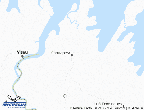 Mappa MICHELIN Carutapera - ViaMichelin