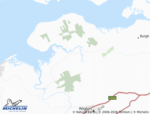 Carte MICHELIN Kirkbride - ViaMichelin
