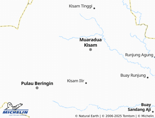 MICHELIN Ulak Agung Ulu map - ViaMichelin