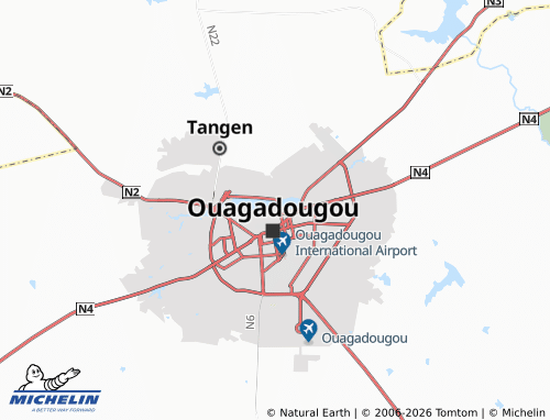 Mapa MICHELIN Dapoya - ViaMichelin