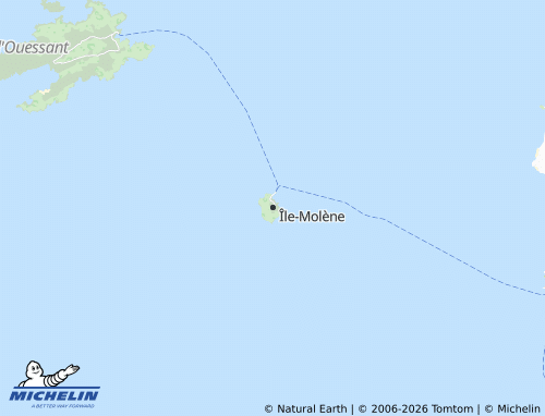 Mappa MICHELIN Île-Molène - ViaMichelin