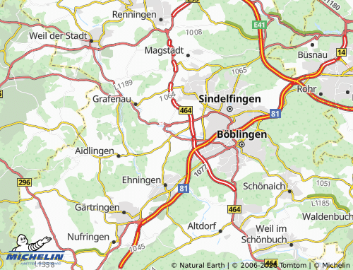 MICHELIN Dagersheim map - ViaMichelin
