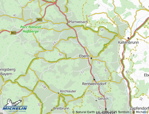 Mappa MICHELIN Unterpreppach - ViaMichelin