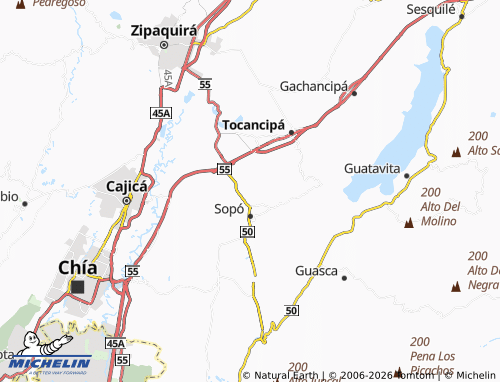 Carte MICHELIN La Carolina - ViaMichelin