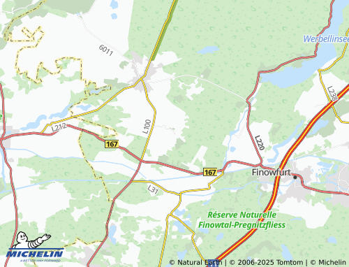 MICHELIN Klandorf map - ViaMichelin