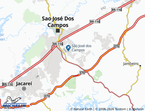 Mapa MICHELIN Parque Santos Dumont - ViaMichelin