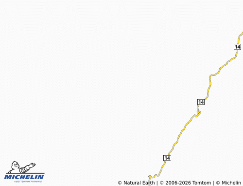 Mappa MICHELIN Ckara Ckara Sur - ViaMichelin
