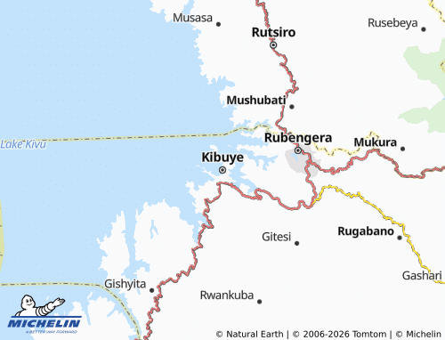 MICHELIN-Landkarte Kibuye - ViaMichelin