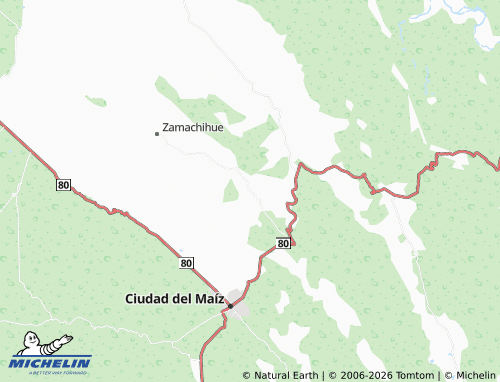 MICHELIN Magdaleno Cedillo map - ViaMichelin