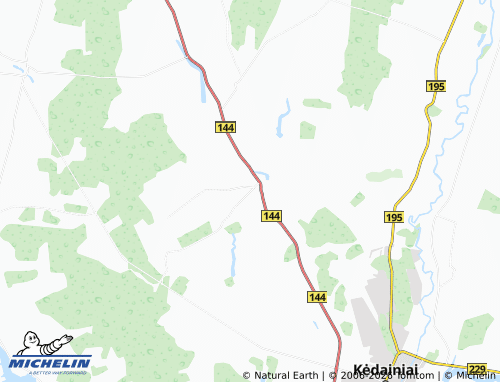 Mapa MICHELIN Aušra - ViaMichelin