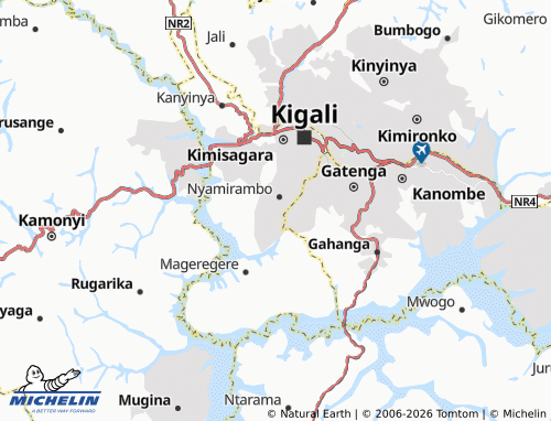 Mapa MICHELIN Rugarama - ViaMichelin
