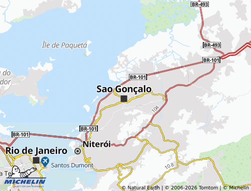 Mapa MICHELIN Rosane - ViaMichelin