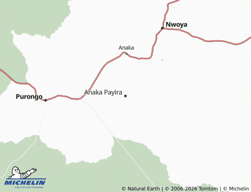 Mappa MICHELIN Anaka Payira - ViaMichelin