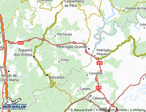 Kaart MICHELIN Torneira - ViaMichelin