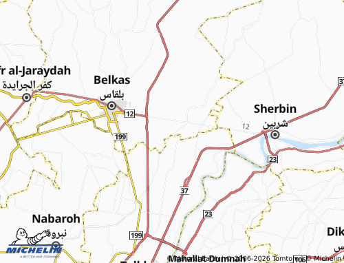 Mapa MICHELIN al-Jwadiyyah - ViaMichelin