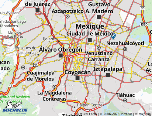 Mappa MICHELIN Del Valle Norte - ViaMichelin