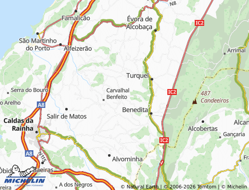 Mapa MICHELIN Santa Catarina - ViaMichelin