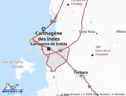 Carte MICHELIN Villa Estrella - ViaMichelin