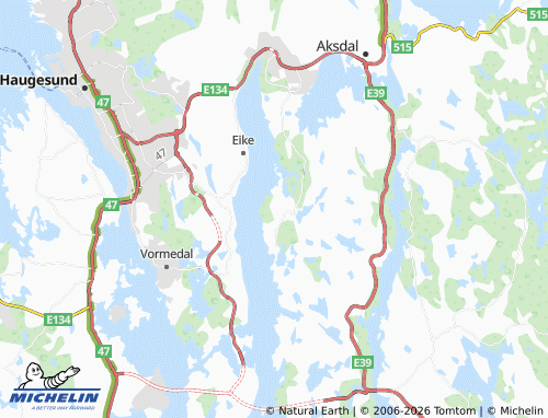 MICHELIN-Landkarte Kallevik - ViaMichelin