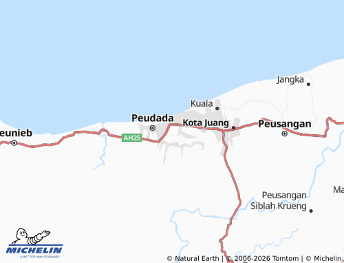 Mappa MICHELIN Teupok Tunong - ViaMichelin