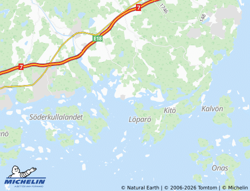 MICHELIN-Landkarte Kalkstrand - ViaMichelin